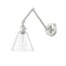 Z-Lite Gayson Wall Sconce, 1-Light, 7.75 In.W x 30.5 In.L x 7.75 In.H, Brushed Nickel/Brushed Nickel 348S-BN - alternate 7